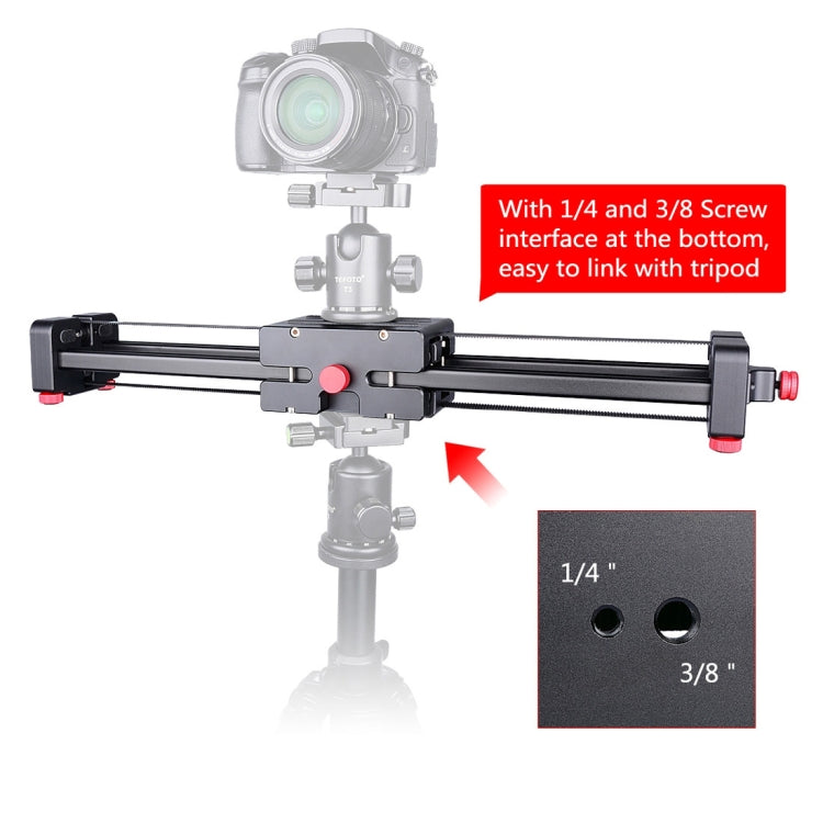 YELANGU YLG0109I Binario di scorrimento da 50 cm/100 cm (si installa su treppiede) per fotocamere DSLR/SLR/videocamere, 50cm / 100cm