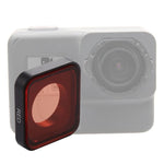 Filtro per lenti colorate a scatto per GoPro HERO6 /5, Yellow Color, Red Color