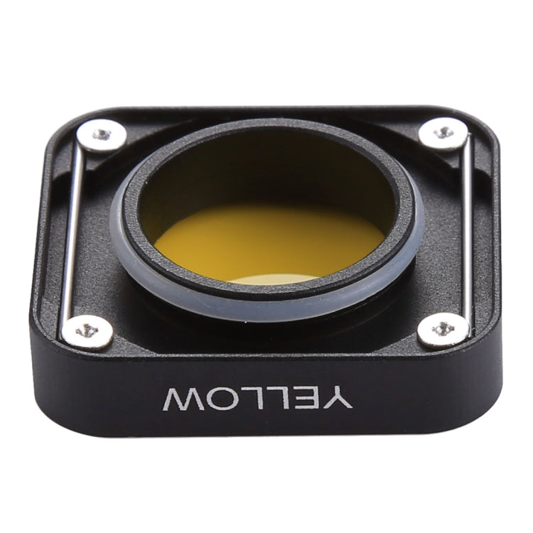 Filtro per lenti colorate a scatto per GoPro HERO6 /5, Yellow Color, Red Color