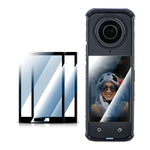 Pellicola vetro temperato per Insta360 X4 2 pezzi HD