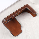 Base mezza custodia per fotocamera in pelle PU con filettatura da 1/4 di pollice per Leica TL (tipo 701), For Leica T701