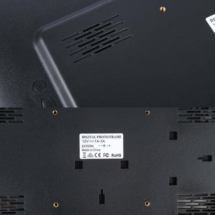 Cornice digitale LED 15,4 pollici con telecomando e altoparlanti