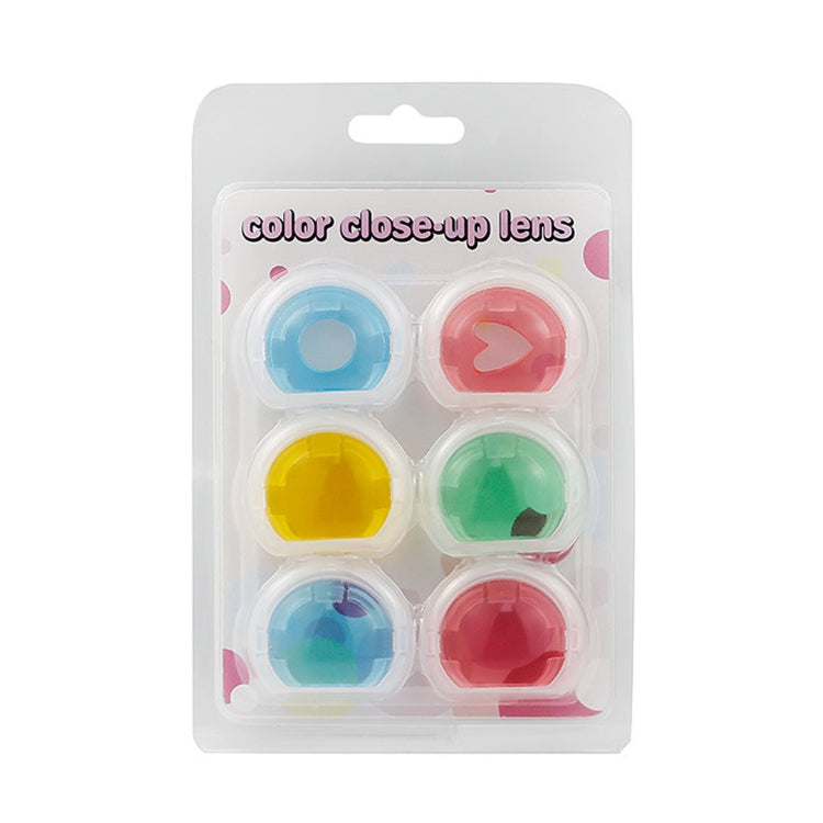 6 pezzi/set filtri per fotocamera Jelly Six Colors per Fujifilm Instax mini 11, 6-in-1 For FUJIFILM instax mini 11