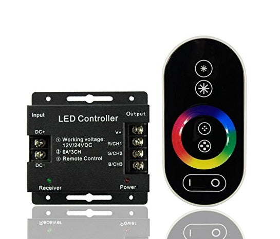 Led Controller Touch - Telecomando e centralina per striscia LED RGB