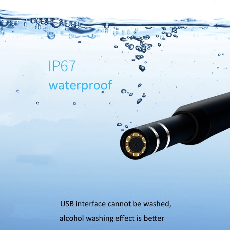 iw99A 1.3MP HD WiFi Visual Endoscope Borescope with 6 LEDs, IP67 Waterproof, Lens Diameter: 5.5mm, Length: 2m