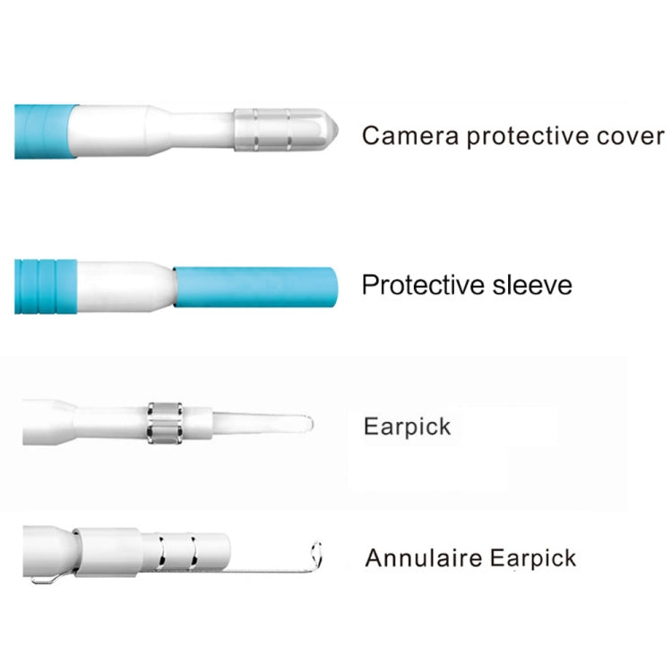 iw99A 1.3MP HD WiFi Visual Endoscope Borescope with 6 LEDs, IP67 Waterproof, Lens Diameter: 5.5mm, Length: 2m