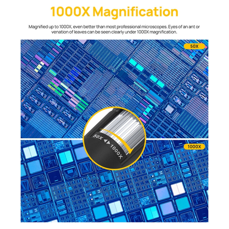 Ulefone uSmart C01 Wired Digital Microscope for Ulefone Armor 18 / 9 / 9E Series and Power Armor 16 / 13 Series / Armor Pad, uSmart C01