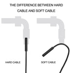 F99 HD Cell Phone Endoscope, 8mm Waterproof Tube Endoscope, Wi-Fi Version, Hard Cable, Length: 1.5m