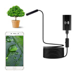 Endoscopio Wi-Fi impermeabile 8mm HD con cavo rigido 10m