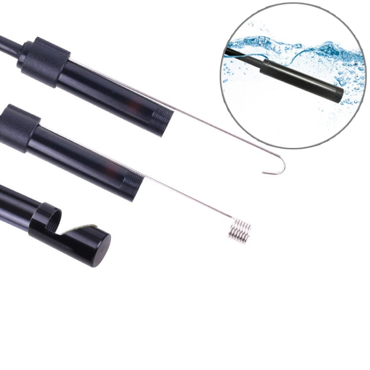 F99 HD Cell Phone Endoscope, 8mm Waterproof Tube Endoscope, Wi-Fi Version, Hard Cable, Length: 10m, Length: 10m