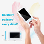 Endoscopio visivo con display 4,3" HD 1080P e 6 LED 3,9 mm