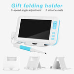 Endoscopio visivo con display 4,3" HD 1080P e 6 LED 5,5 mm