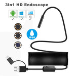 Telecamera ispezione endoscopio digitale 8mm con cavo 10m