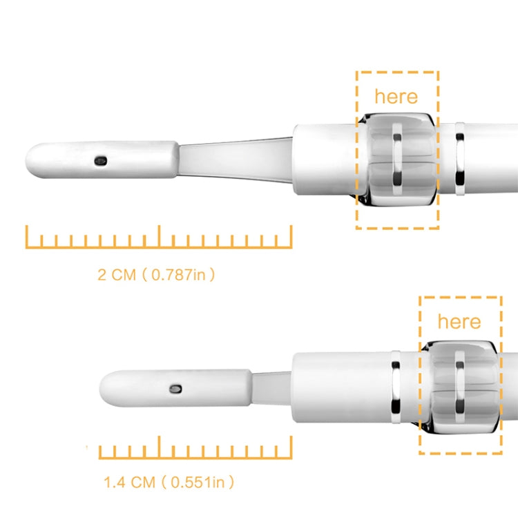 Periscopio endoscopio per strumento visivo per la pulizia del cerume visivo I98 da 1,3 milioni di HD con 6 LED, diametro lente: 5,5 mm