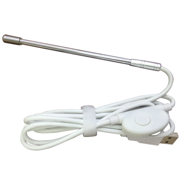 Microscopio digitale USB 0,3 MP con 6 LED e lente 4,9 mm