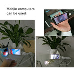 Microscopio digitale USB 0,3 MP con 6 LED e lente 4,9 mm