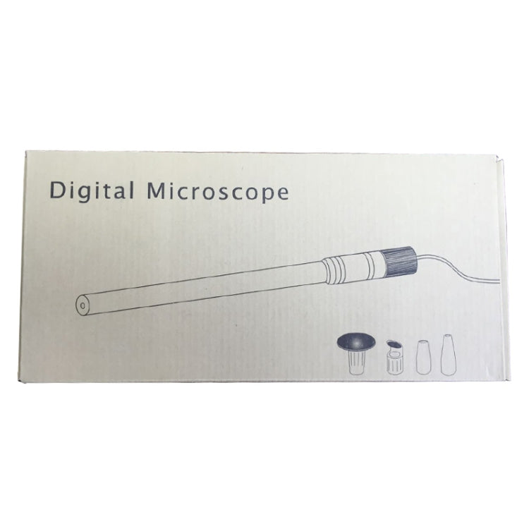 0.3M USB Digital Microscope with 6 LED, Lens Diameter: 4.9mm