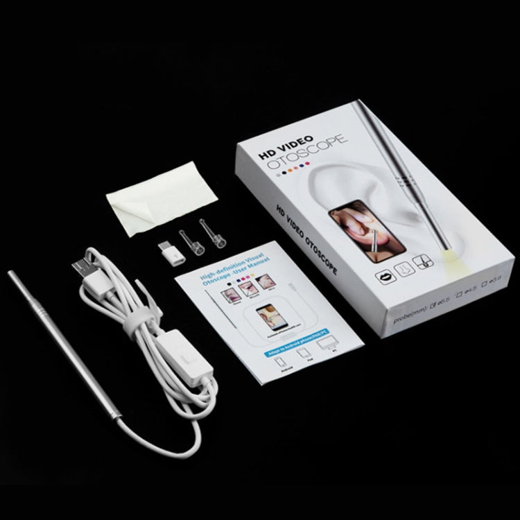 Endoscopio HD 1MP per denti naso orecchio con 6 LED
