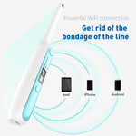 i401 2.0MP HD Camera Wireless Dental Inspection Endoscope with 8 Adjustable LEDs, IP67 Waterproof