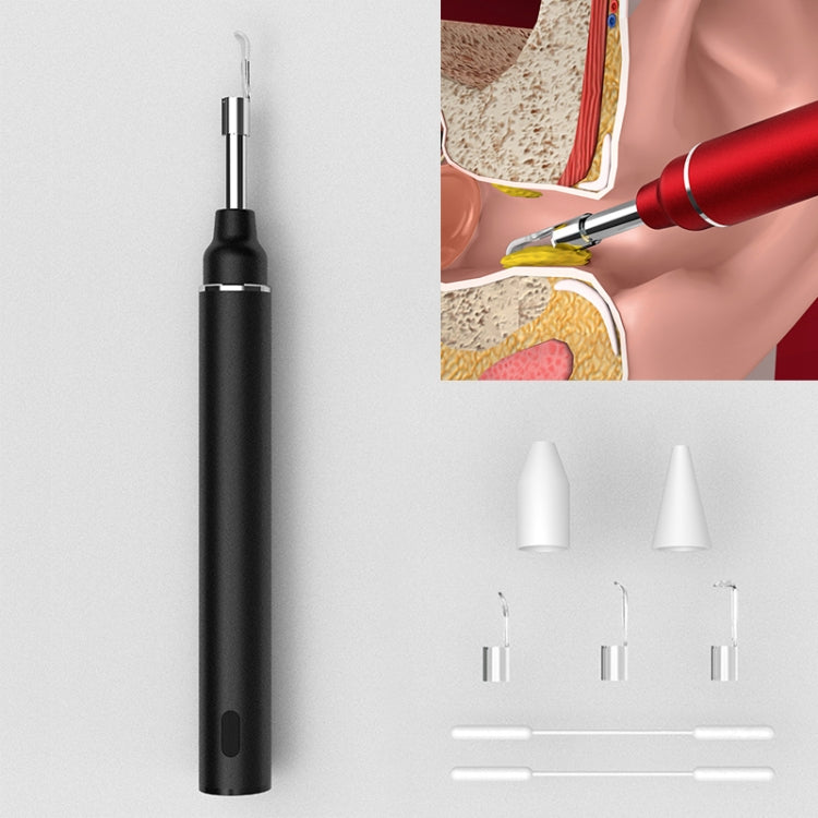 Endoscopio digitale Timesiso P40 2.4G WiFi 3.9mm 5.0MP HD Visual Earpick con 6 luci LED, P40 (Green), P40 (Red), P40