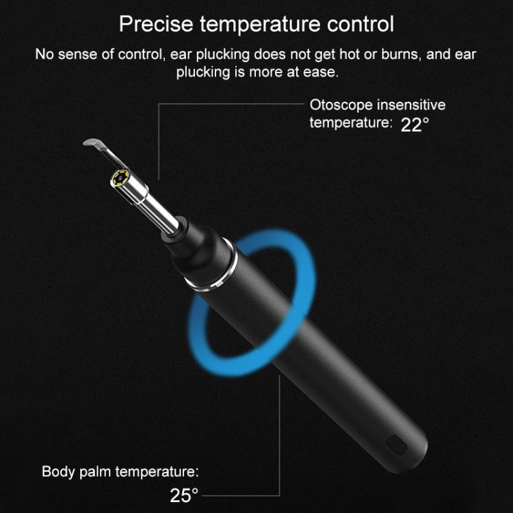 Endoscopio digitale Timesiso P40 2.4G WiFi 3.9mm 5.0MP HD Visual Earpick con 6 luci LED, P40 (Green), P40 (Red), P40