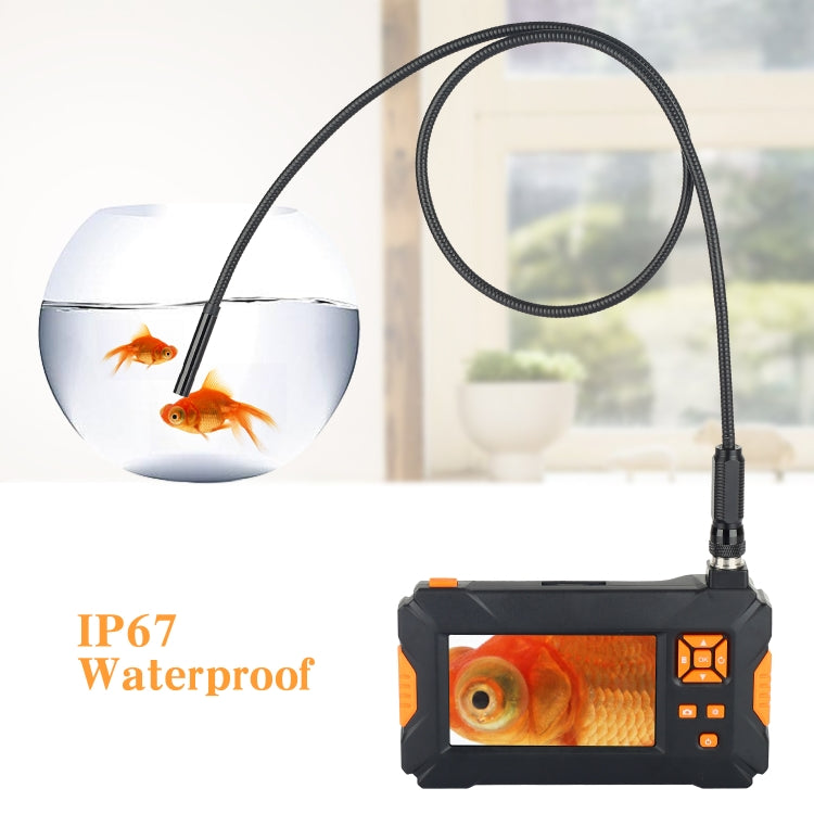 4.3 inch HD Portable Endoscope Snake Tube Industrial Endoscope Waterproof IP67 P30, Cable Length: 1m, 1m