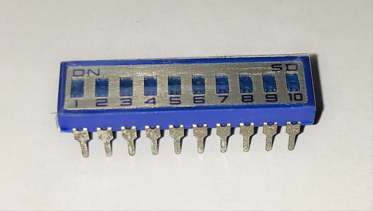 Dip switch orrizzontale 10 Vie