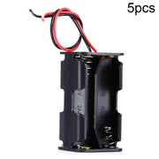 5pcs LandaTianrui LDTR-DJ002 6V 4 x AA Battery Storage Case with 18cm Cable for Arduino, 6V 4 x AA
