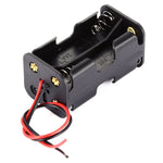 Porta batterie 4xAA 6V con cavo 18 cm per Arduino