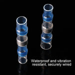 100 PZ AWG16-14 1.5-2.5mm Sigillo Termoretraibile Terminali Filo Terminali Blu Manicotto A Saldare, 1.5-2.5mm Blue