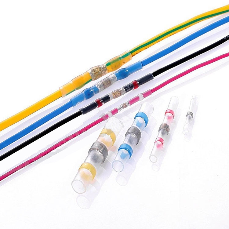 100 PZ AWG16-14 1.5-2.5mm Sigillo Termoretraibile Terminali Filo Terminali Blu Manicotto A Saldare, 1.5-2.5mm Blue