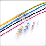100 PZ AWG12-10 4-6mm Sigillo Termorestringente Connettori per cavi Terminali gialli Manicotto a saldare, 4-6mm Yellow