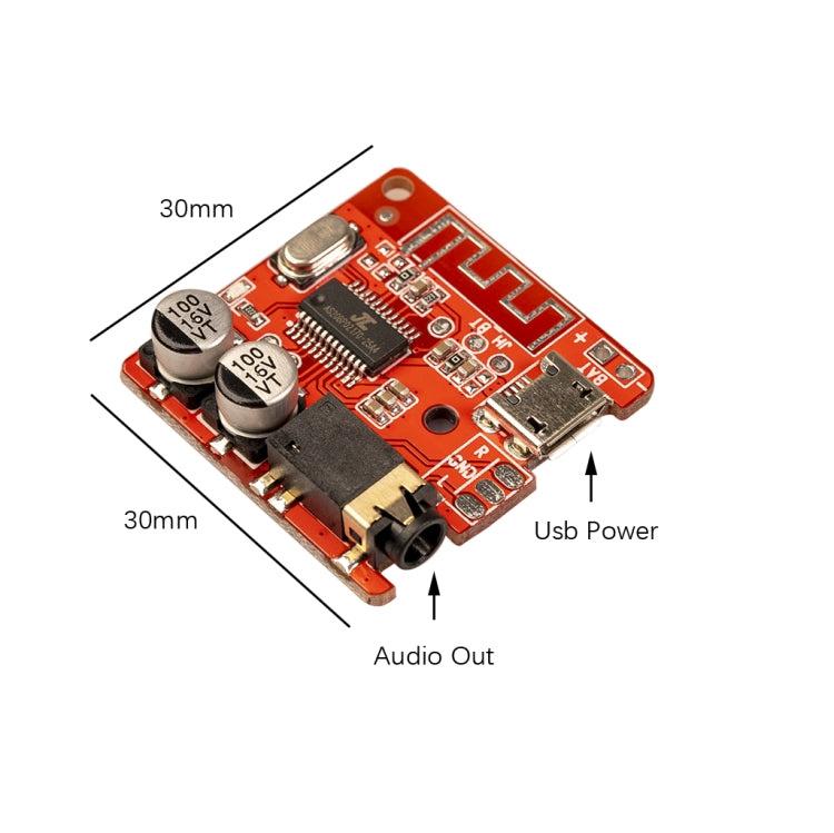 6925A DIY Bluetooth Audio Receiver Board Module Lossless MP3 Decoder Board Wireless Stereo Music Module