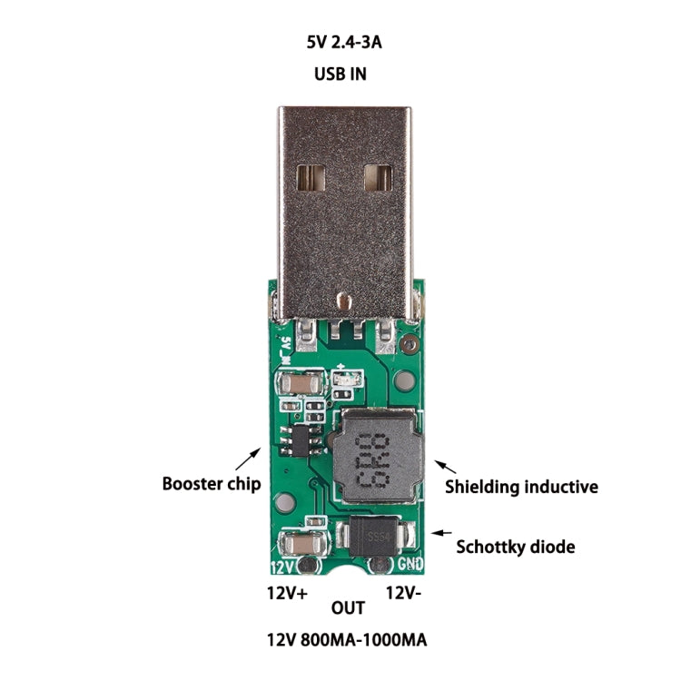 3592-2B Mini DC-DC 12V to 5V DIY Step Down Power Supply Module