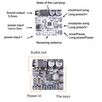 Modulo ricevitore audio Bluetooth 5.0 stereo wireless