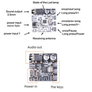 6966 DIY Bluetooth 5.0 Audio Receiver Board Module Lossless MP3 Player Wireless Stereo Music Amplifier Module
