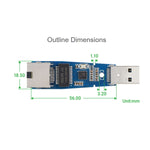Waveshare USB 3.2 Gen1 to Gigabit Ethernet Converter Module, Driverless