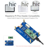 Waveshare 3.7 inch 480x280 Pixel E-Ink E-Paper Display Module for Raspberry Pi Pico, 4 Grayscales, SPI Interface, 20123