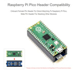 Waveshare Audio Expansion Module for Raspberry Pi Pico, Simultaneous Headphone/Speaker Output, 20167