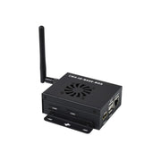 Waveshare Mini IO Board Full Ver Mini-Computer Base Box with Metal Case and Cooling Fan for Raspberry Pi CM4, Mini IO Board Full Ver