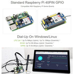 Waveshare Multi Band 2G GSM/GPRS LBS A7670E LTE Cat-1 HAT for Raspberry Pi, for Europe, Southeast Asia, West Asia, Africa, China, South Korea, A7670E LTE Cat-1 HAT