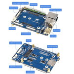Waveshare Mini IO Board Lite Ver Mini Computer Base Box with Metal Case and Cooling Fan for Raspberry Pi CM4, IO Board Lite Ver