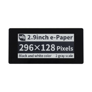 Waveshare 2.9 inch 296 x 128 Pixel 5 Point Capacitive Touch Black/White E-Paper Display E-Ink HAT for Raspberry Pi Pico, SPI Interface, 19967
