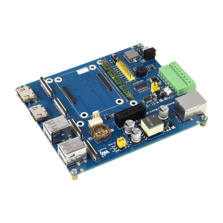 Waveshare Compute Module IO Board with PoE Capability (Type B) for Raspberry Pi All CM4 Variants, Type B for Raspberry Pi CM4