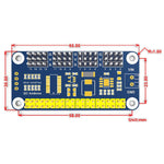 Waveshare 16-Channel 12-Bit I2C Servo Driver HAT B for Raspberry Pi, 17035