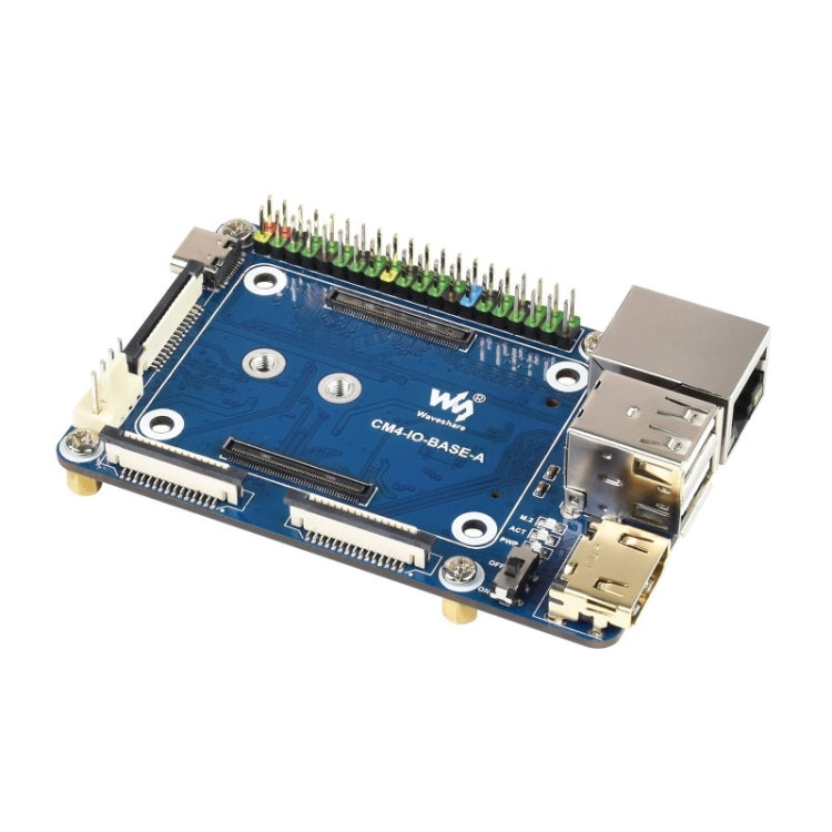 Waveshare Mini Base Board A for Raspberry Pi 4 Compute Module, Base Board A For Raspberry Pi CM4