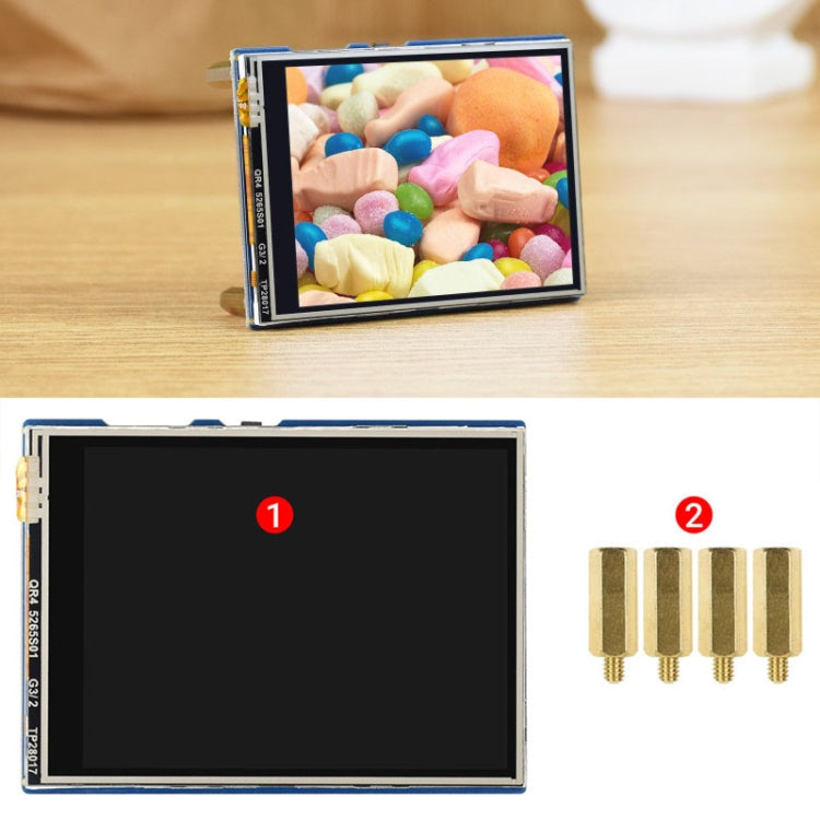 Modulo display touch 2,8" 320x240 SPI per Raspberry Pi Pico