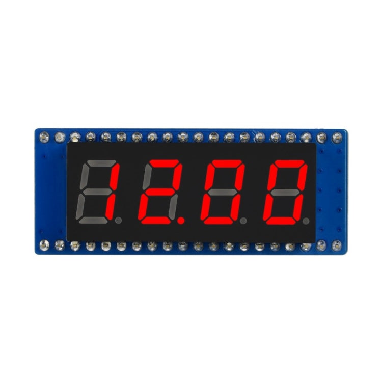 Modulo display WAVESHARE a 4 cifre a 8 segmenti per Raspberry Pi Pico, compatibile SPI, 19806