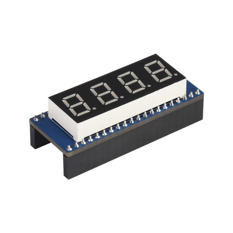 WAVESHARE 4-Digit 8-Segment Display Module for Raspberry Pi Pico, SPI Compatible, 19806