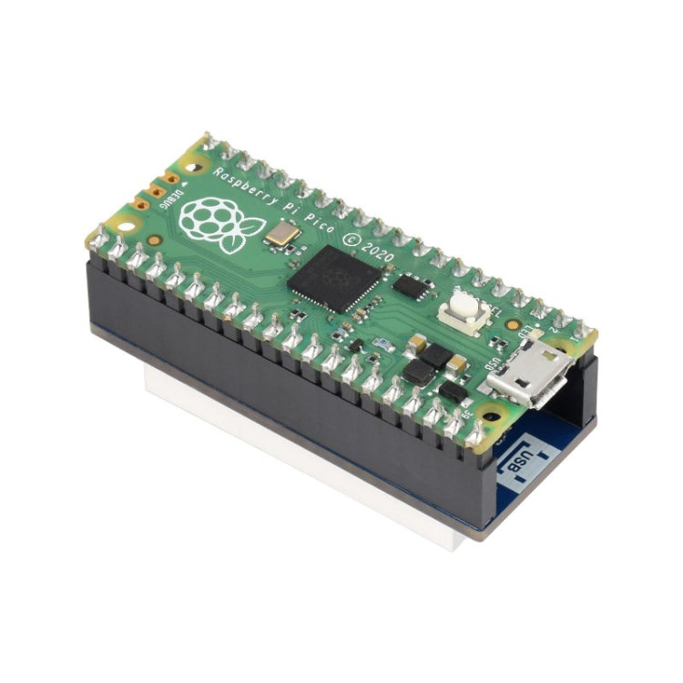 WAVESHARE 4-Digit 8-Segment Display Module for Raspberry Pi Pico, SPI Compatible, 19806